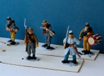 ACW Perry figures with block colours